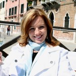 Jenean samples wine in Venice Italy