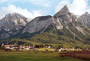 Zugspitz mountains Austria