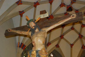 In the 12th-14th century church of St. Michael in Heiningen, Germany