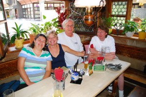 Having brats in a sausage kitchen dating back to 1419 in Nürnberg