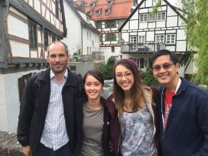 Tim, Cathy, Trahn and Daren from the Perth, Australia area enjoying their two week trip in Germany, Austria and Italy