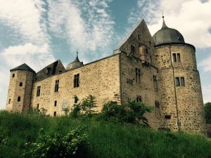 The castle Sababurg is part of the "Fairy Tale Road" in central Germany. This is where the story of Sleeping Beauty has its origins. 